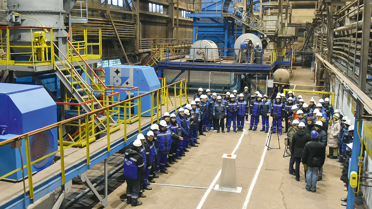  Челябинский металлургический комбинат ввел в строй новое экологичное оборудование 