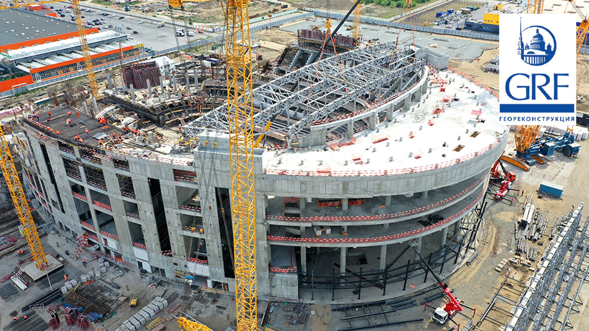 От начала проектирования до завершения строительства хоккейного стадиона «G-Drive Арена» (Омск) прошло менее чем три года ООО «ИСП «Геореконструкция» на уникальных объектах Группы «Газпром» 