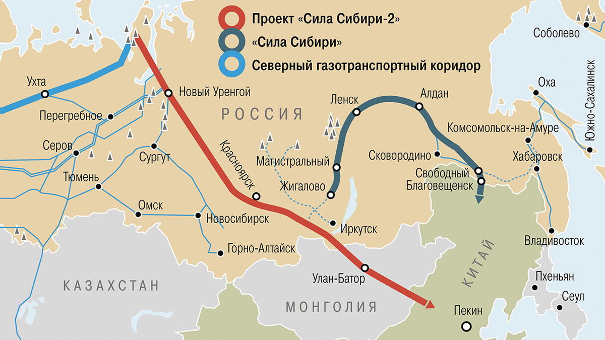  Утвержден технико-экономический анализ проекта строительства газопровода «Союз Восток» 