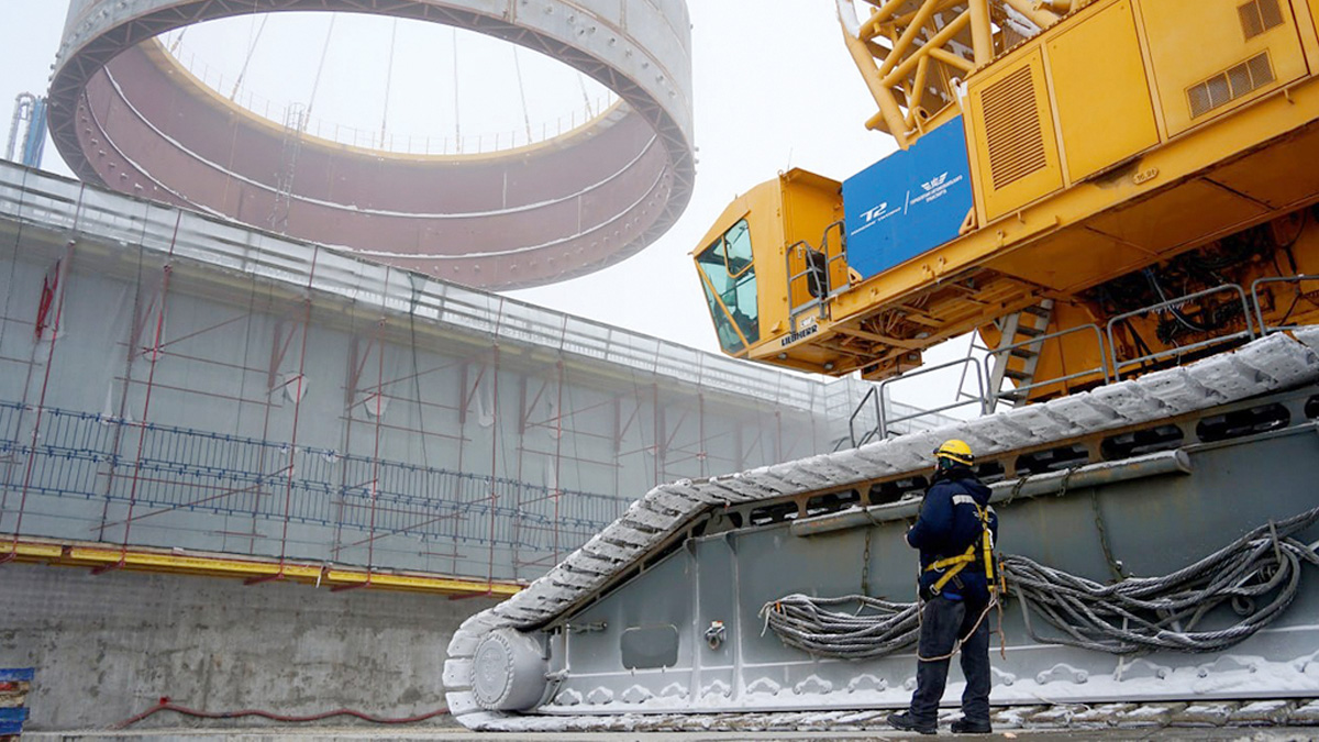  В Северске начался монтаж реактора четвертого поколения БРЕСТ-ОД-300 